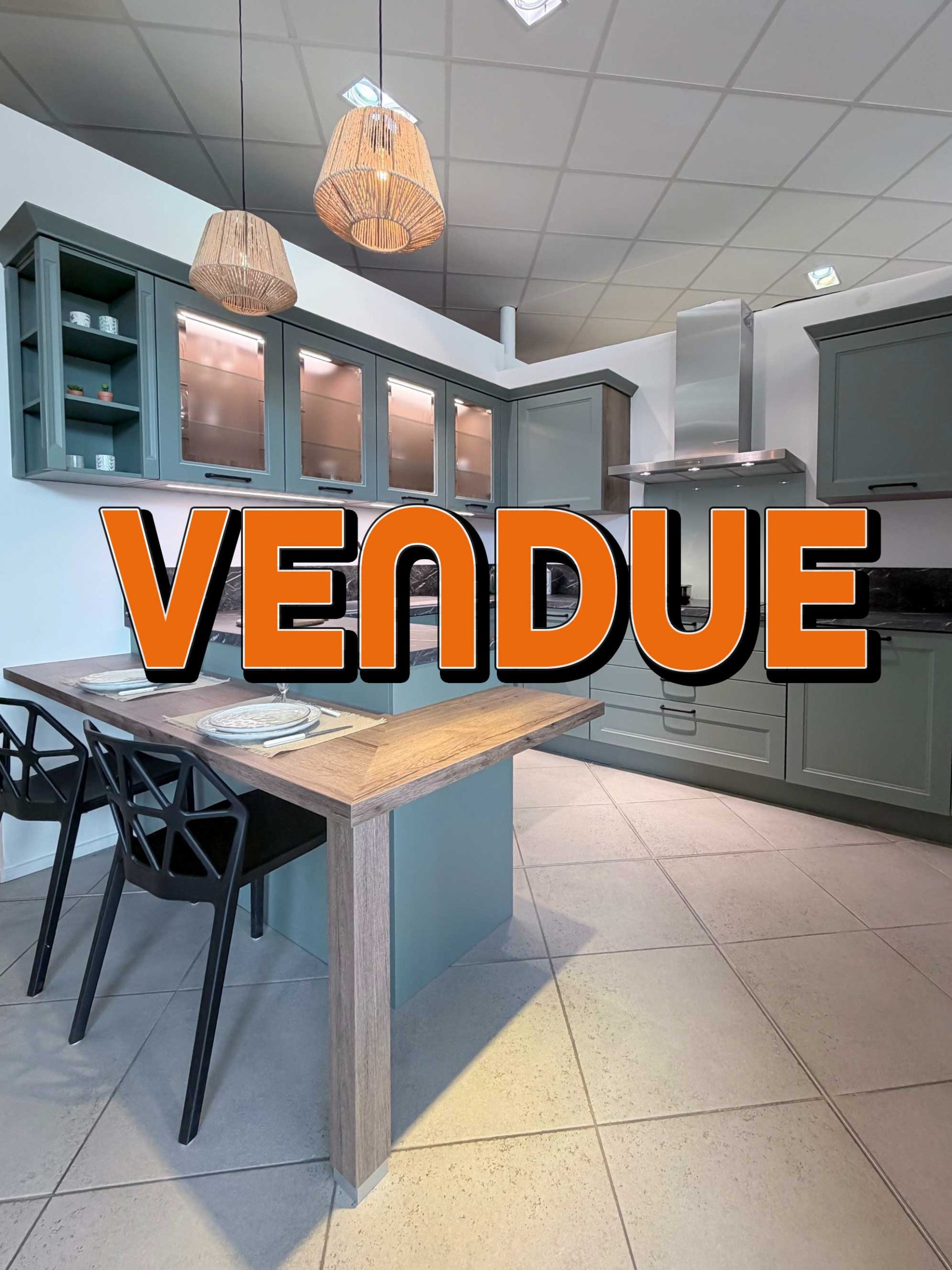 Cuisine Roseau Morlaix – vendue par Brit Cuisines Morlaix